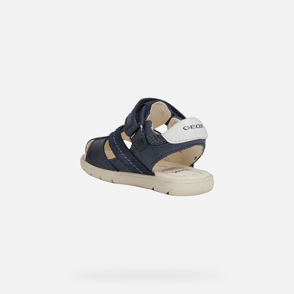 Geox Sandals Navy Alul Boy - Geox Baby Shoes - UKEHON740